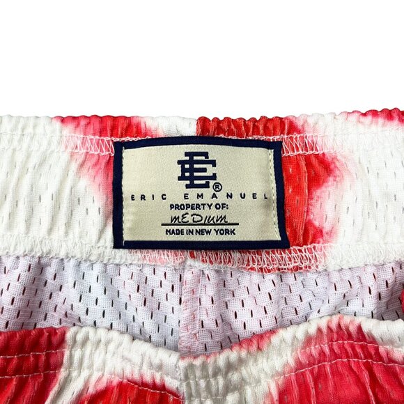 Eric Emanuel EE Valentines Day Kiss Shorts White - Picture 2 of 4